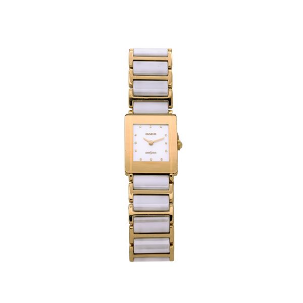 Ladies' watch in titanium, golden metal and white ceramic Diastar Rado  - Auction Antique, Modern and Design Jewelery Auction - Jewels from an Emilian Collection (lots 49-72) - Curio - Casa d'aste in Firenze