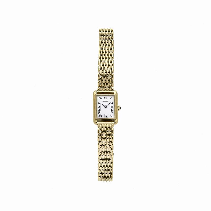 Orologio da signora in oro giallo Jaeger le Coultre