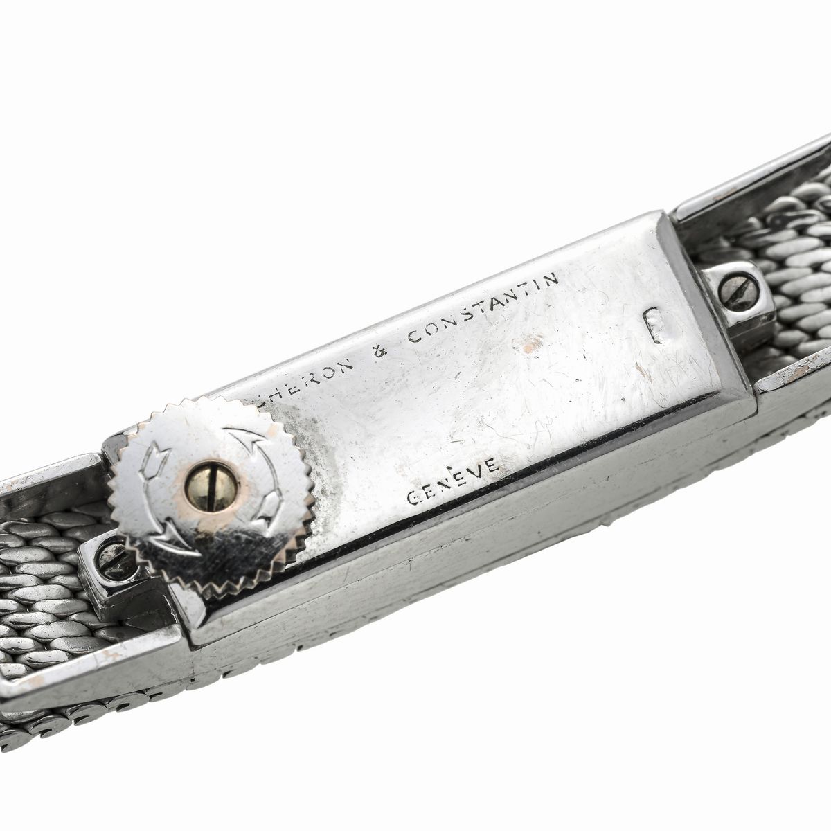 Raro bracciale orologio in oro bianco Vacheron & Constantin