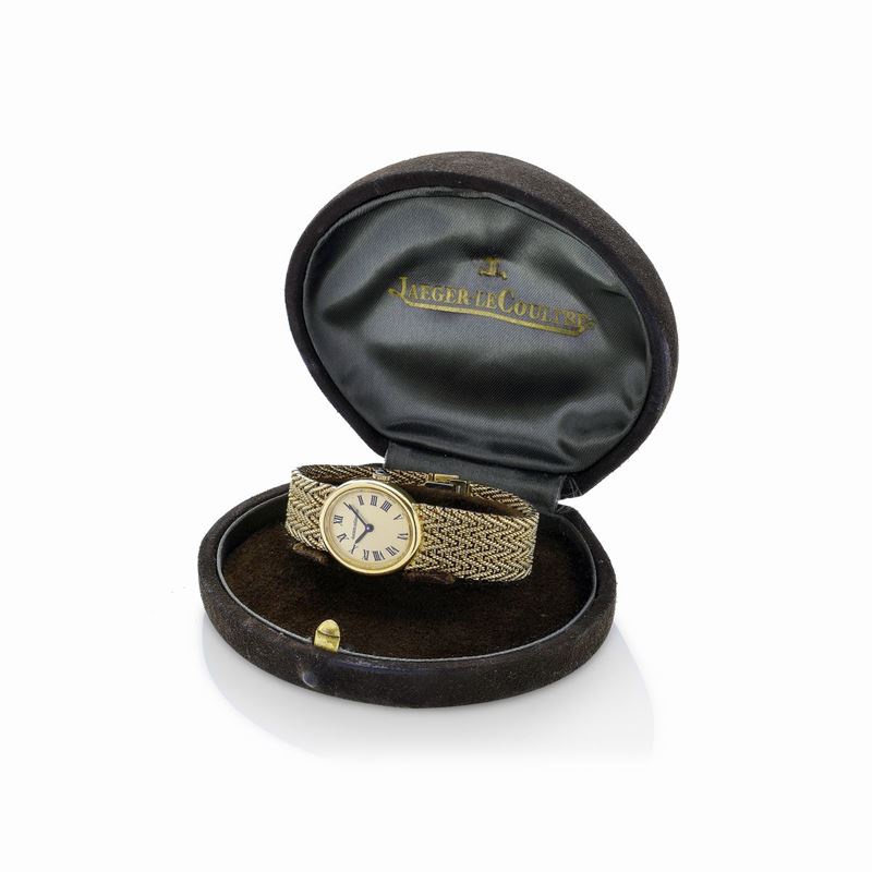 Orologio da signora in oro giallo Jaeger LeCoultre