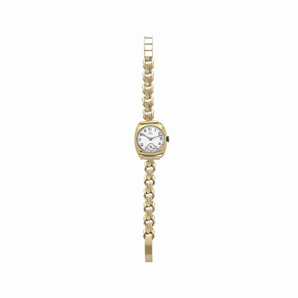 Orologio da polso in oro giallo Omega