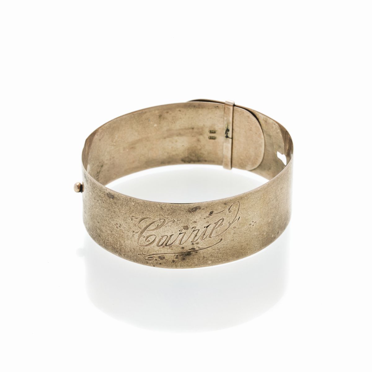 Bracciale rigido a cintura in oro a basso titolo