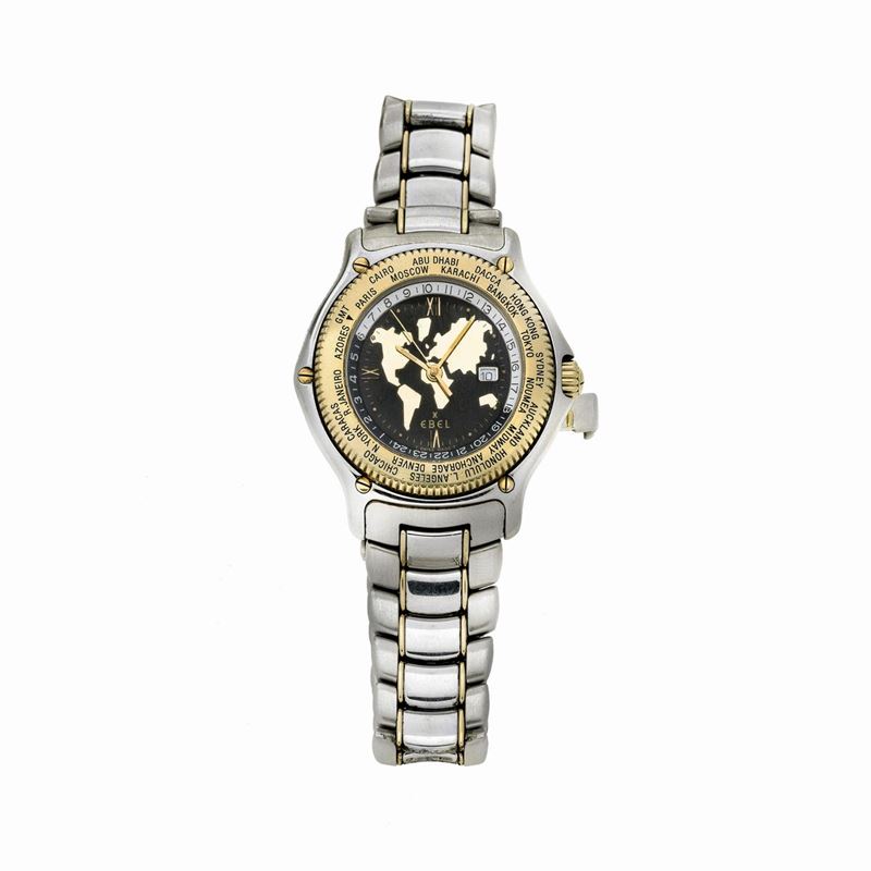 Orologio da Polso in Acciaio e Oro, Ebel Voyager Ref. 1124913