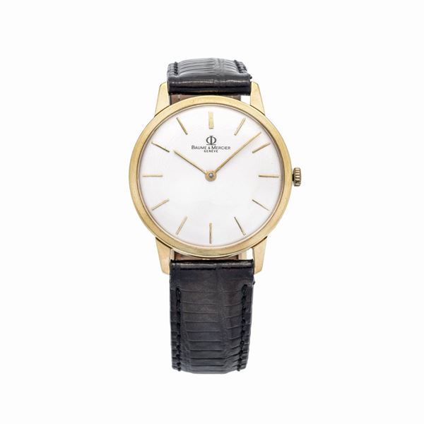 Orologio da polso in oro giallo, Baume e Mercier