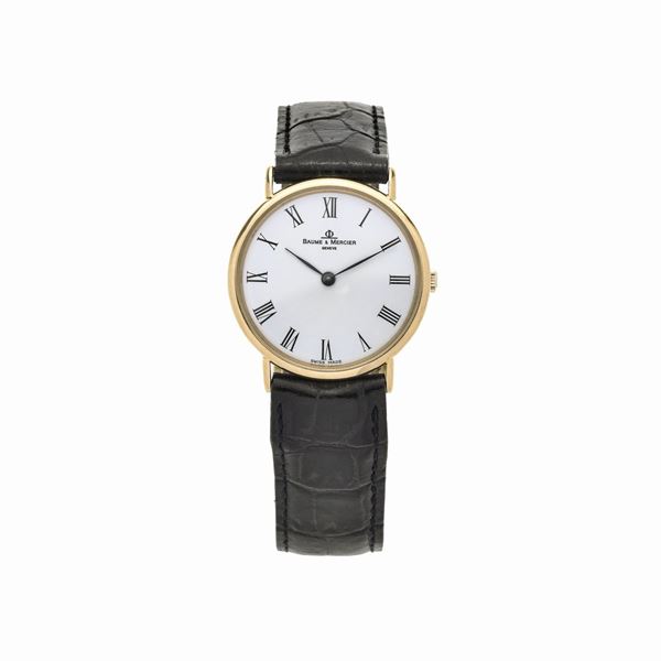Orologio da polso in oro giallo Baume e Mercier