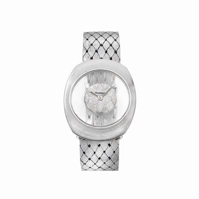 Orologio da Polso in Oro Bianco, le Coultre