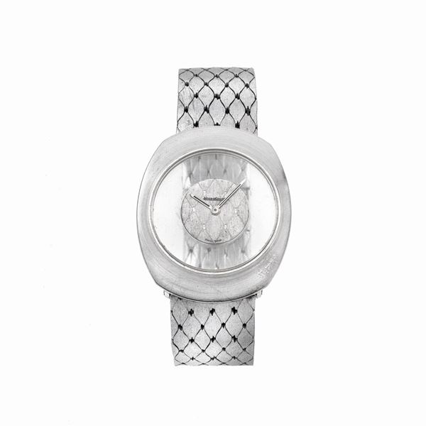 Orologio da polso in oro bianco, Le Coultre