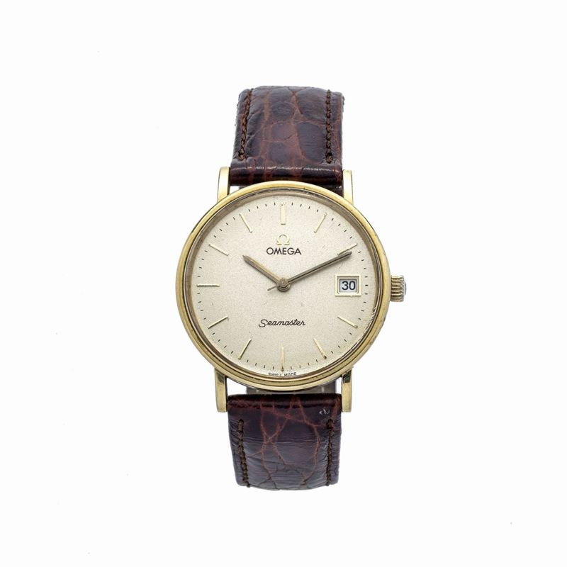 Orologio da Polso in Oro Giallo, Omega Seamaster