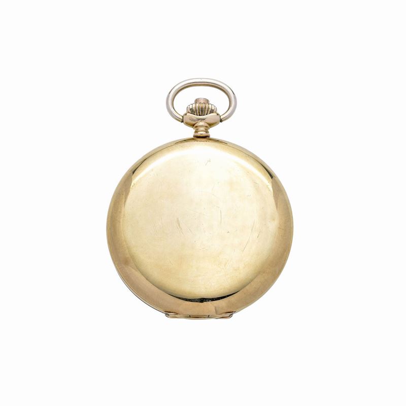 Orologio da tasca in oro giallo, Silvana