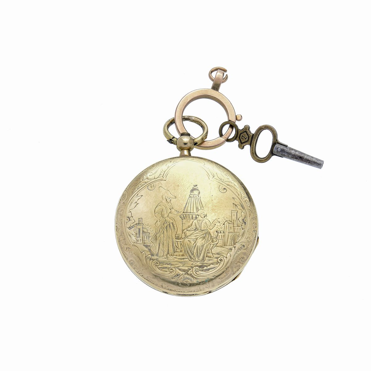 Orologio da tasca in oro giallo