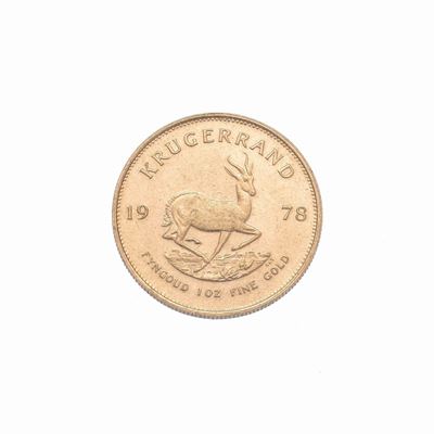 Moneta Krugerrand in Oro Giallo