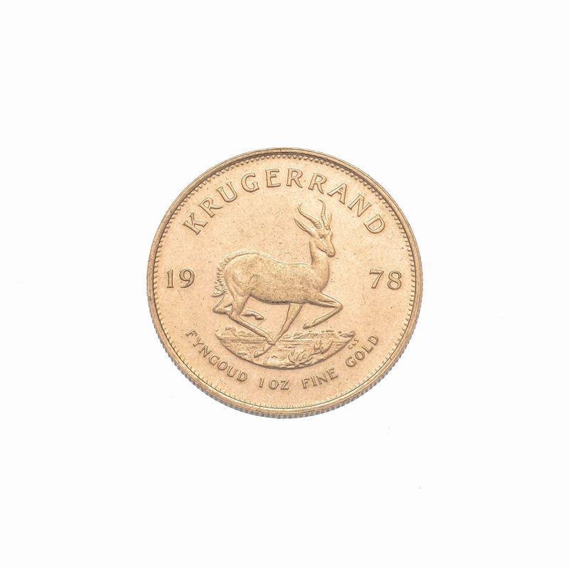 Moneta Krugerrand in Oro Giallo