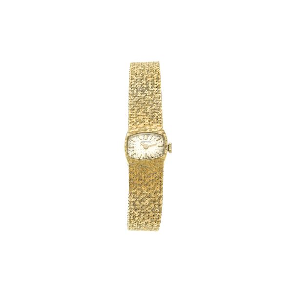 Lady's watch in yellow gold, Certina  (Sixties)  - Auction Auction of Jewellery, Precious Stones and Wristwatches - Curio - Casa d'aste in Firenze