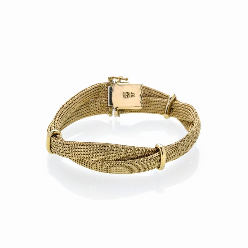 Bracciale in oro giallo 18k