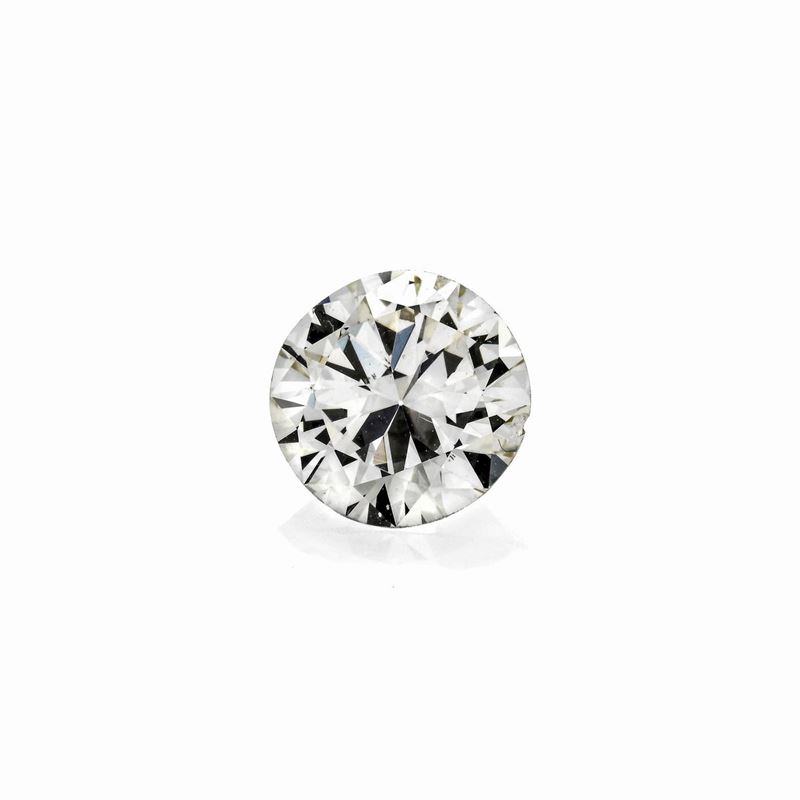 Diamante taglio brillante ct 2.07