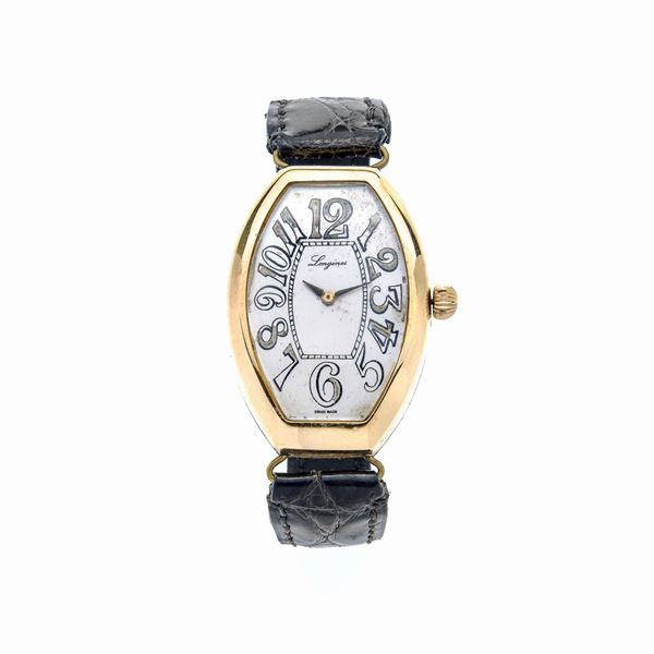 LONGINES - Grande orologio in oro giallo  Longines