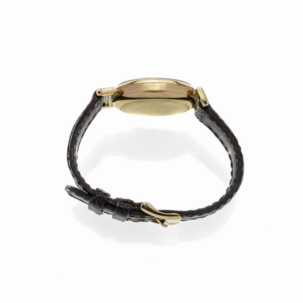 Orologio con Cronografo in Oro Giallo Zenith Compur