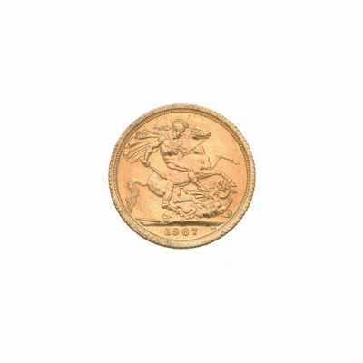 Sterlina Inglese in Oro