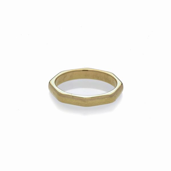 Bulgari yellow gold wedding band