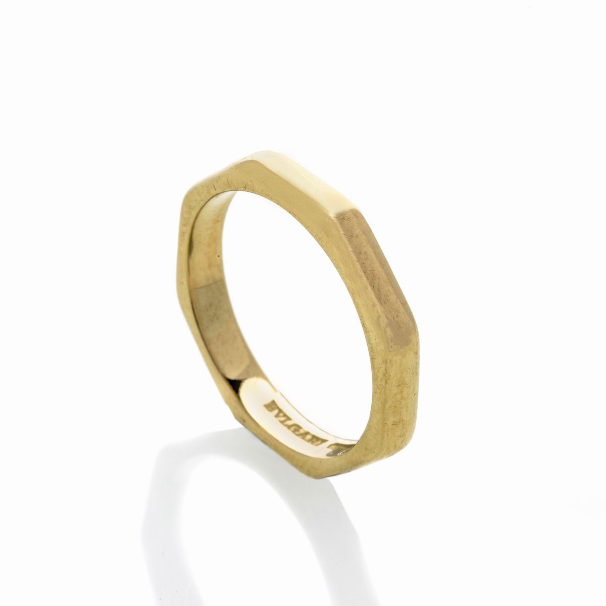 Bulgari, Fede in oro giallo 18 kt