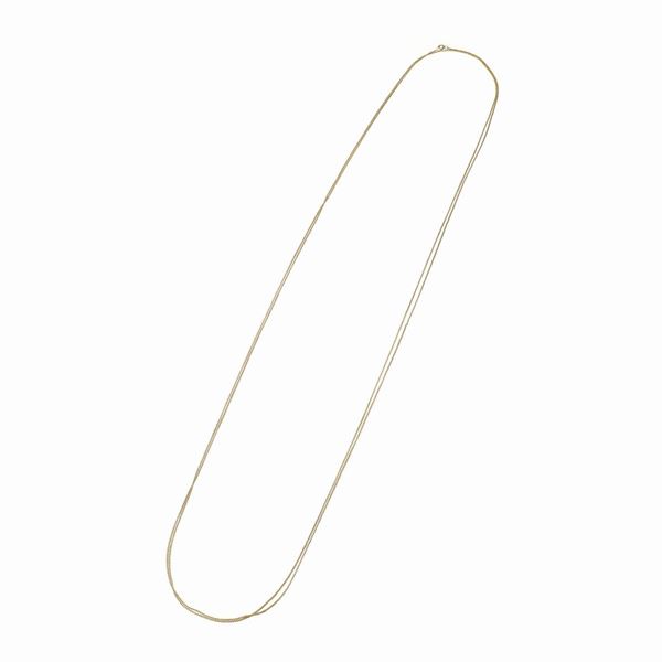 Long Manin in 22 kt yellow gold