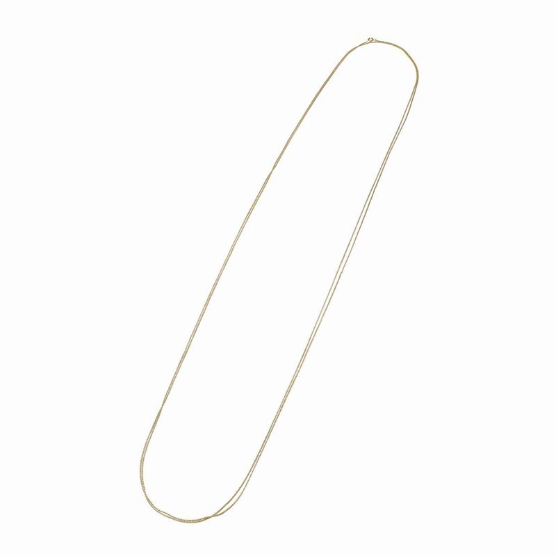 Lunga Manin in oro giallo a 22 kt