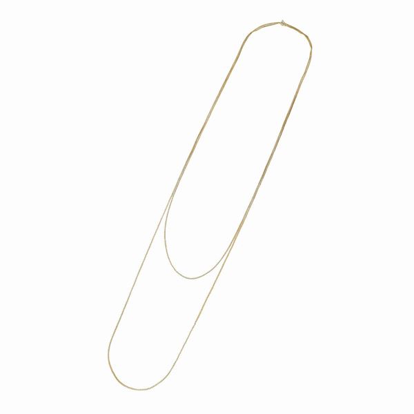 Long Manin in 22 kt yellow gold