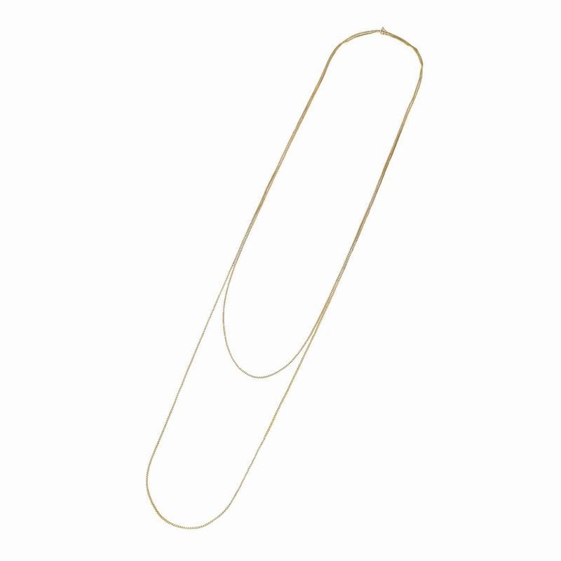 Lunga Manin in oro giallo a 22 kt