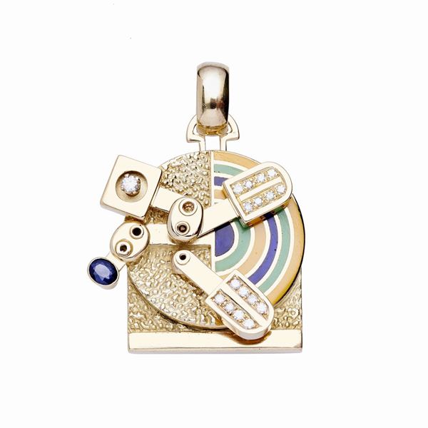 GIORGIO FACCHINI - Pendant, Giorgio Facchini
