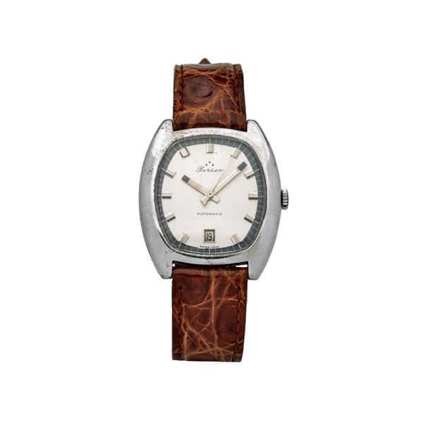 Perseo, silver wristwatch
