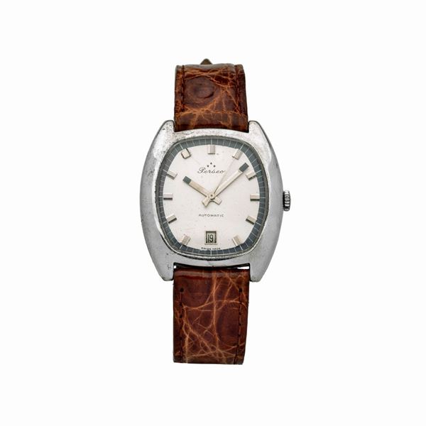 Perseo, orologio da polso in argento  (Anni Settanta)  - Asta Asta di  Gioielli Antichi, Moderni e Orologi da Polso - Curio - Casa d'aste in Firenze