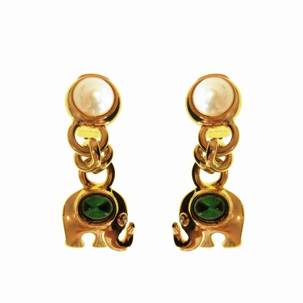 BIJOUX CASCIO : Pair of Earring, Bijoux Cascio  - Auction Bijoux end Fashion Jewelry - Curio - Casa d'aste in Firenze