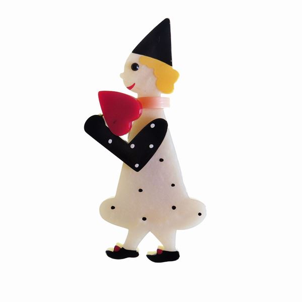 PAVONE : Spilla, Pavone  - Asta Bijoux e Fashion Jewelry - Curio - Casa d'aste in Firenze
