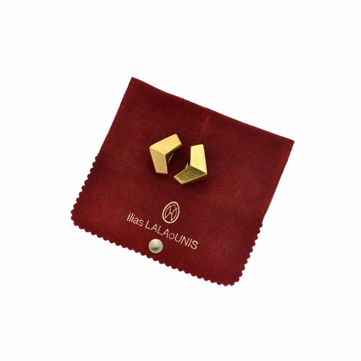 Paio di orecchini a clips e girocollo in oro giallo 18 kt