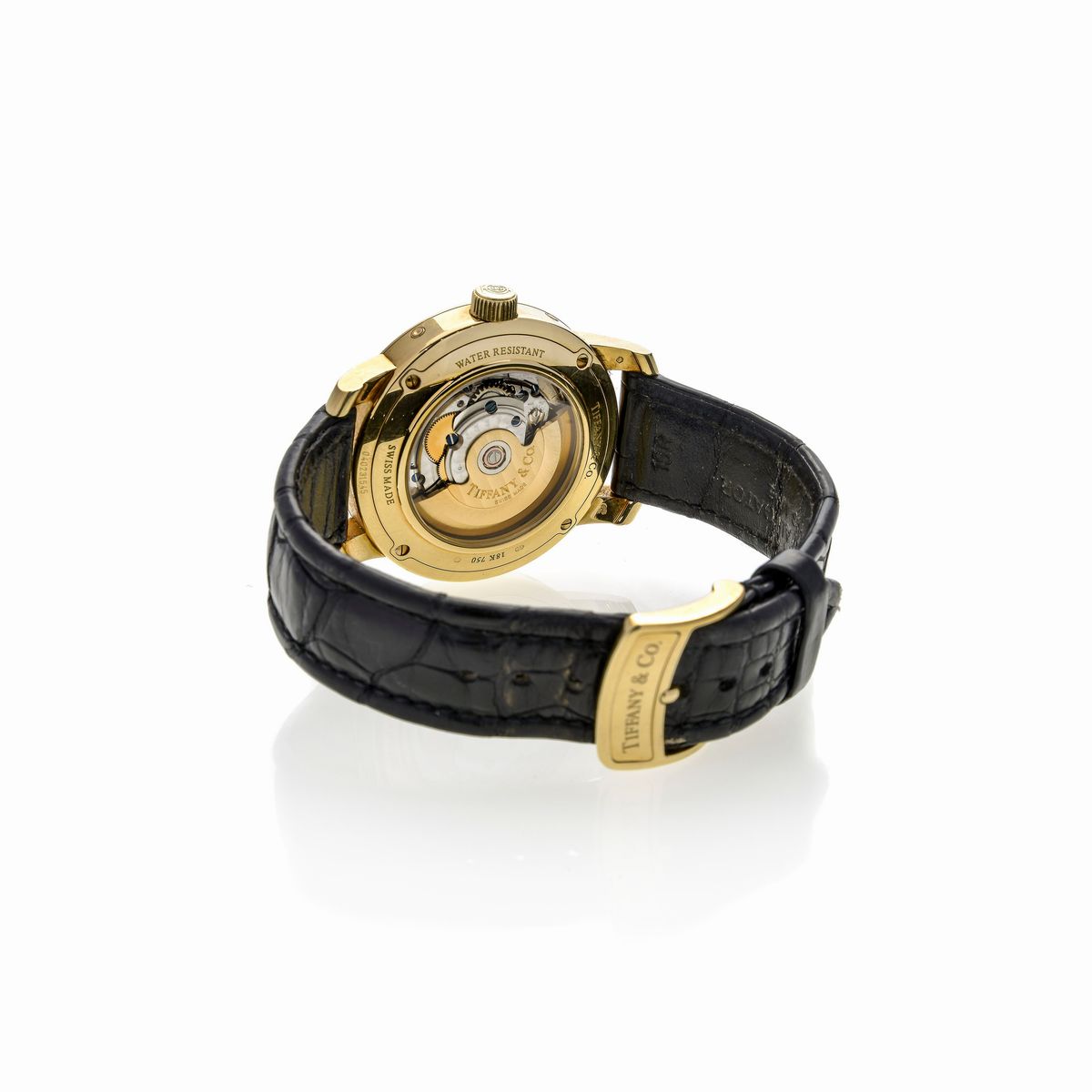 Orologio da Polso con Calendario e Fasi Lunari in Oro Giallo 18kt Tiffany & Co.