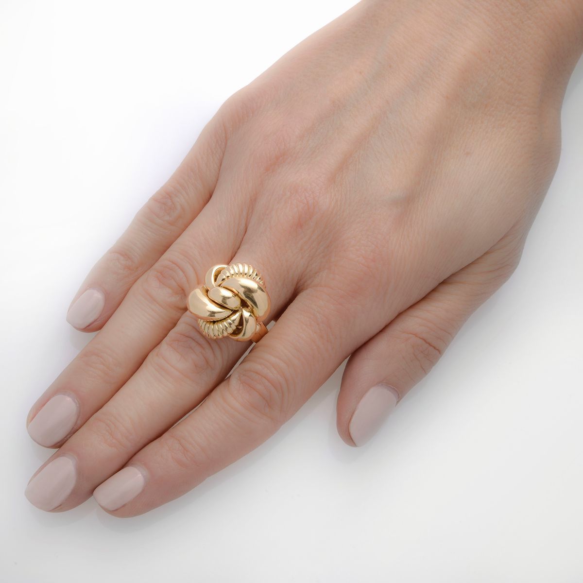 Anello in oro giallo 18 kt