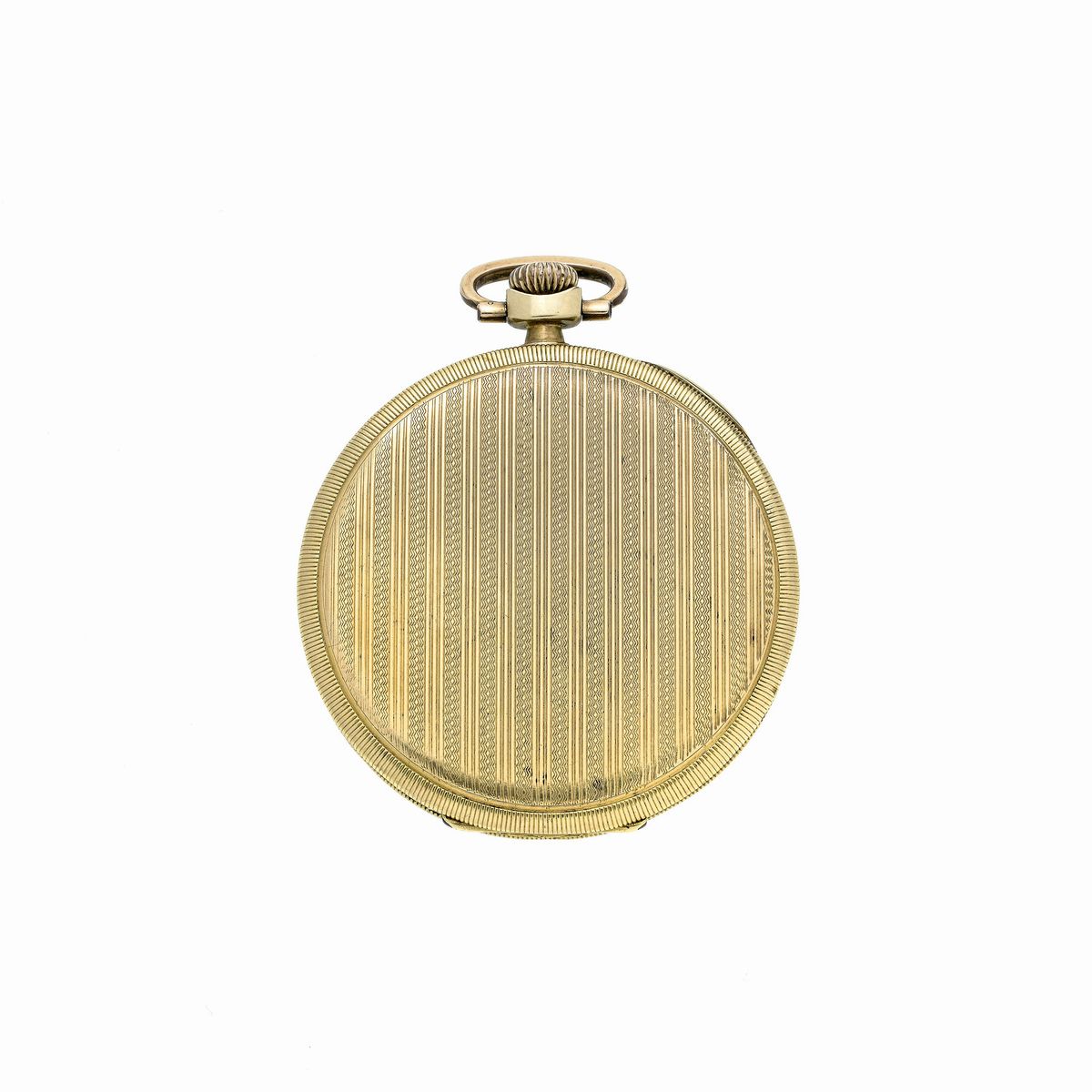 Cronometro da tasca in oro giallo 18 kt, Universal Watch Prima