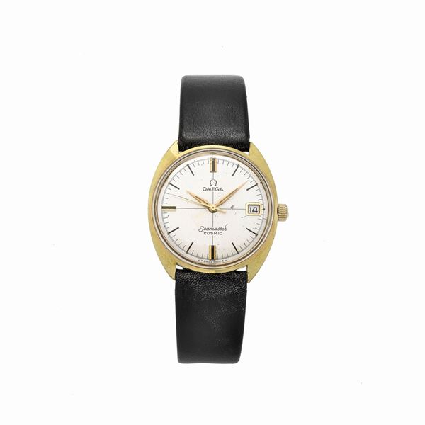 OMEGA : Omega Seamaster Cosmic gold laminated wristwatch  (Seventies)  - Auction Antique, Modern and Design Jewelery Auction - Curio - Casa d'aste in Firenze