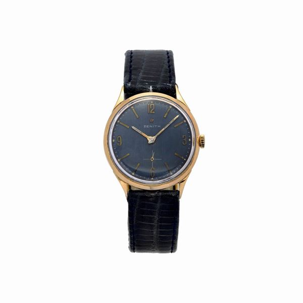 ZENITH : Zenith 18 kt rose gold wristwatch  (60's)  - Auction Antique, Modern and Design Jewelery Auction - Curio - Casa d'aste in Firenze