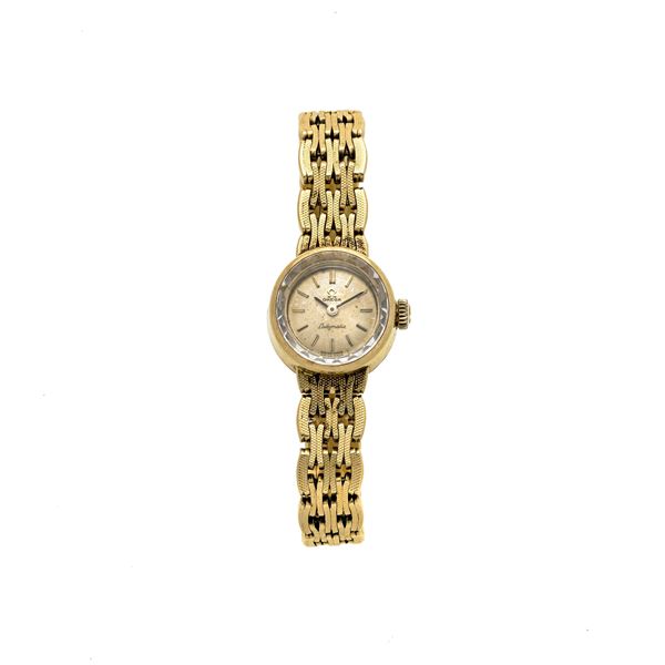 OMEGA - Ladies wristwatch in 18 kt yellow gold, Omega Ladymatic