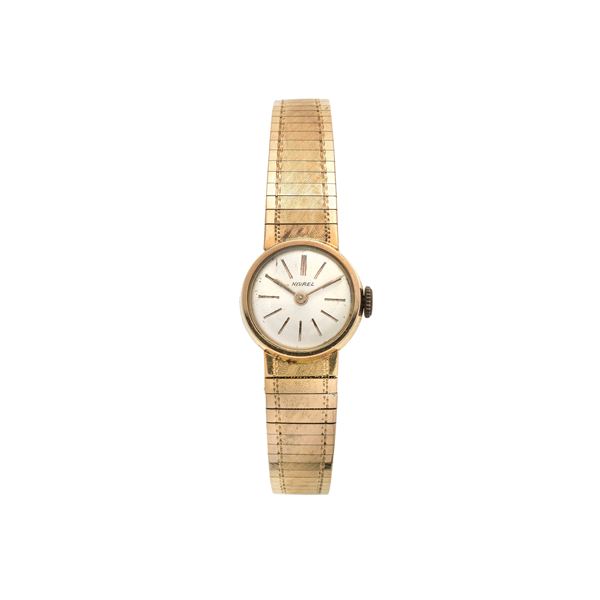 Ladies wristwatch in 18 kt yellow gold, Nivrel