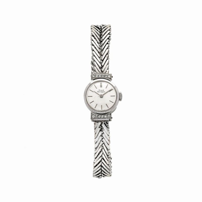 Orologio per Signora in Oro Bianco 18 Kt, Girard Perregaux