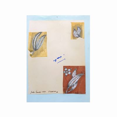 Giulio Zancolla Lotto di Nove Disegni Preparatori per Gioielli