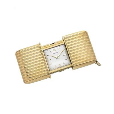 Orologio da Viaggio in Oro Giallo Ermeto