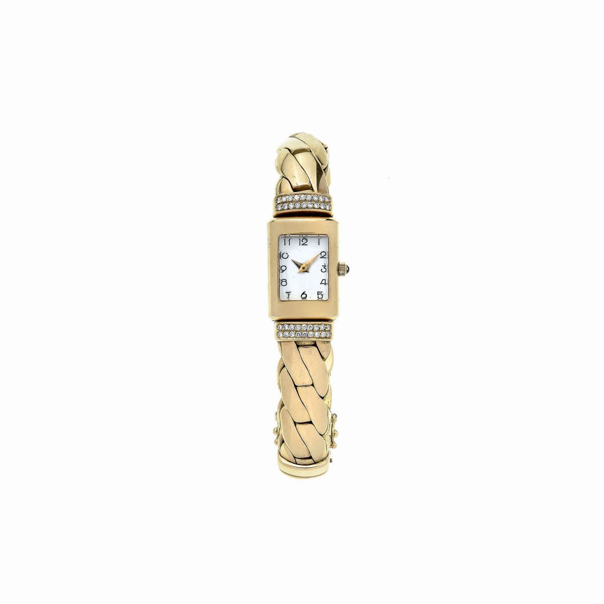 Orologio da Polso in Oro Giallo 18 Kt e Diamanti