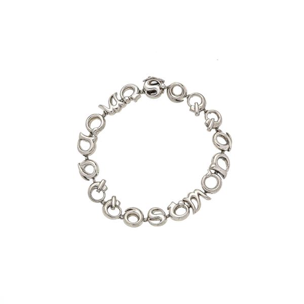 "Simonetta" bracelet in white gold