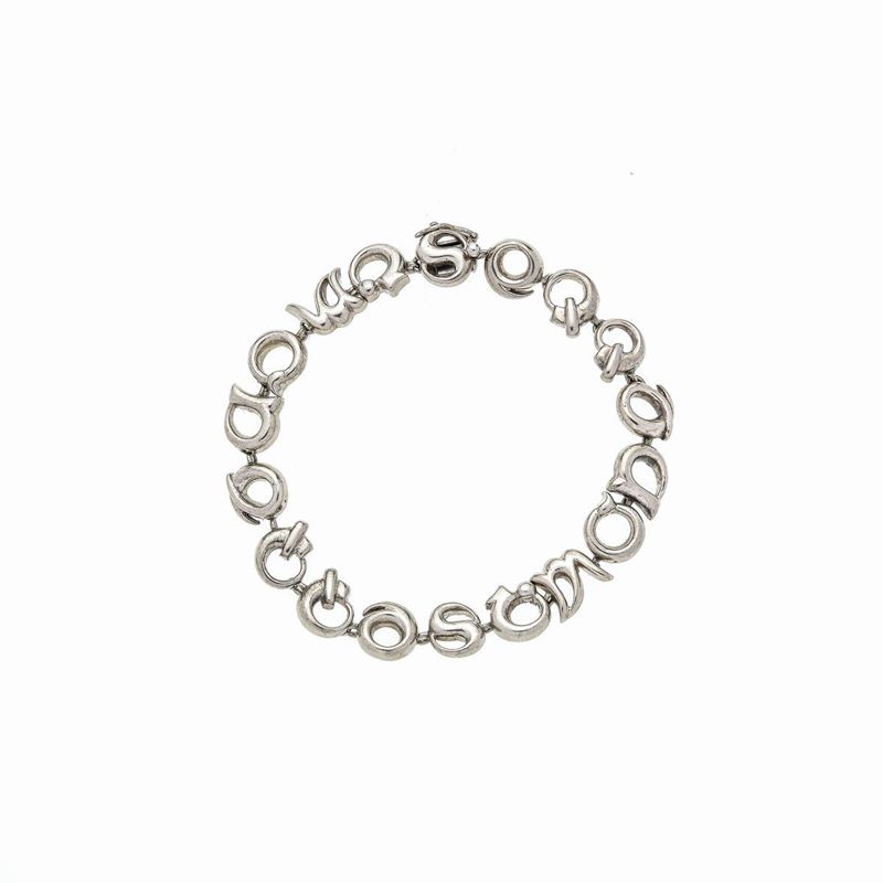 Braccialetto "Simonetta" in oro bianco