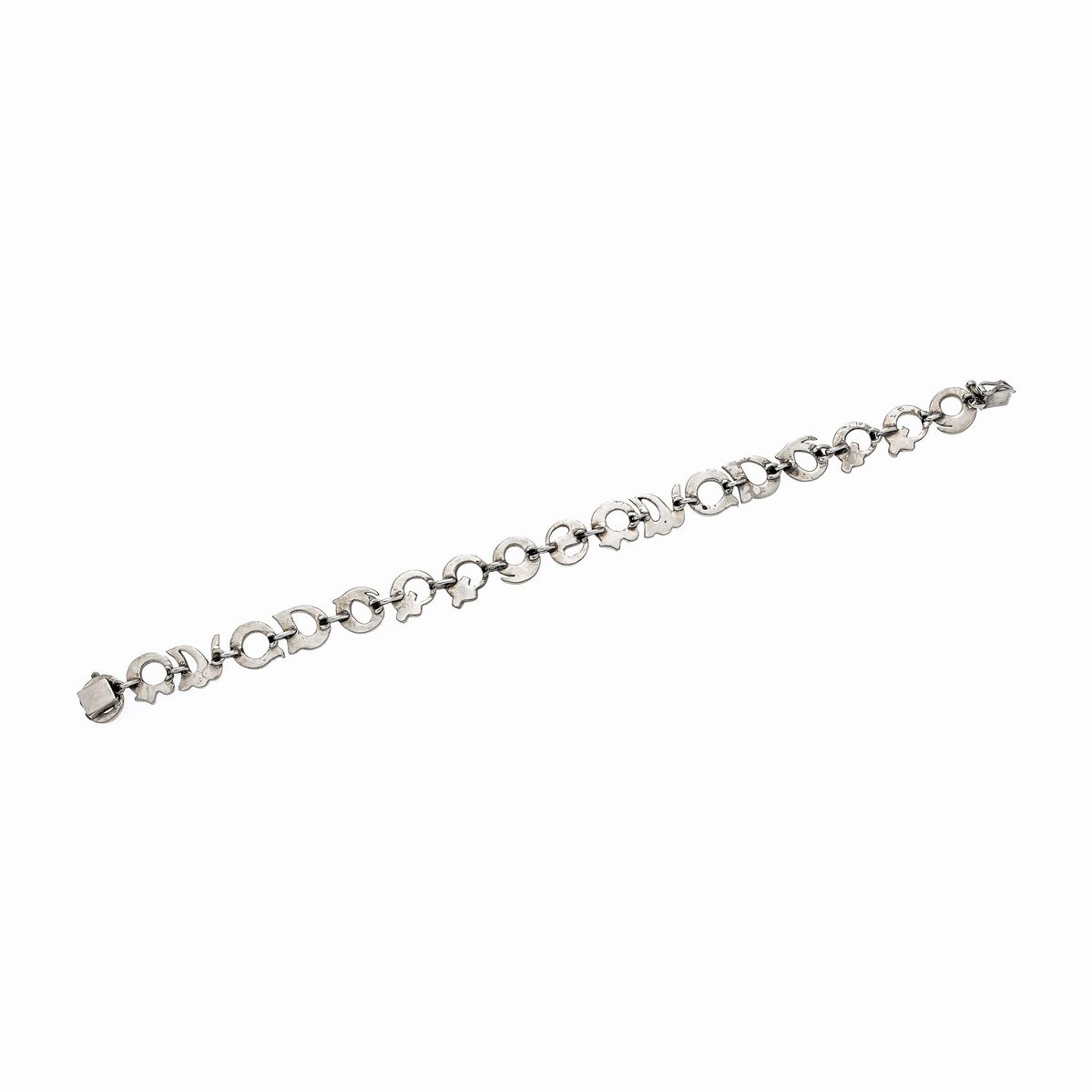 Braccialetto "Simonetta" in oro bianco