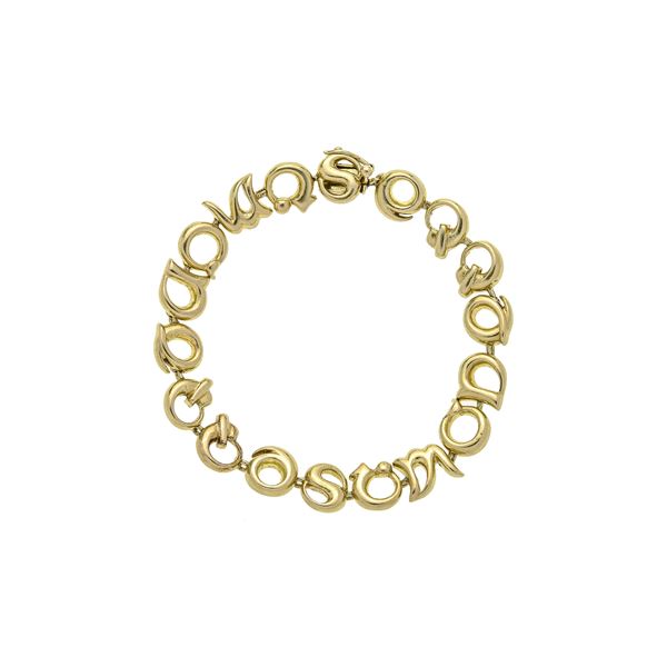 "Simonetta" bracelet in yellow gold