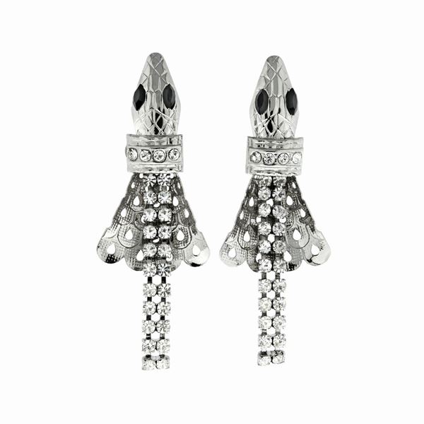 ARTIGIANA FIORENTINA BIGIOTTERIA - Pair of ear clips, Artigiana Fiorentina Bigiotteria